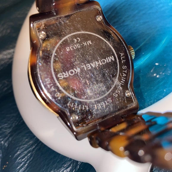 ***VINTAGE*** Michael Kors Tort Ritz Women's Watch ⌚️ № 5038 - Picture 9 of 17